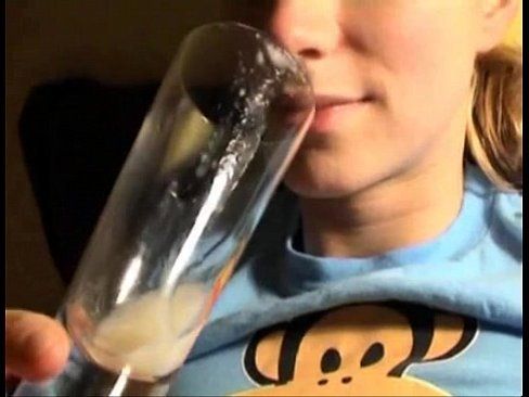 best of Glass drink sperm