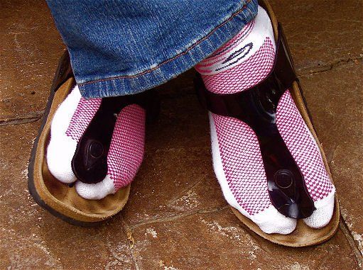 Socks sandals