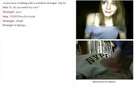 Wishbone reccomend omegle girl cums