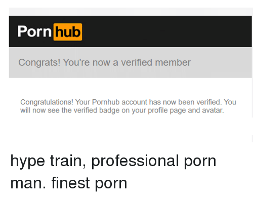 Pornhub verified