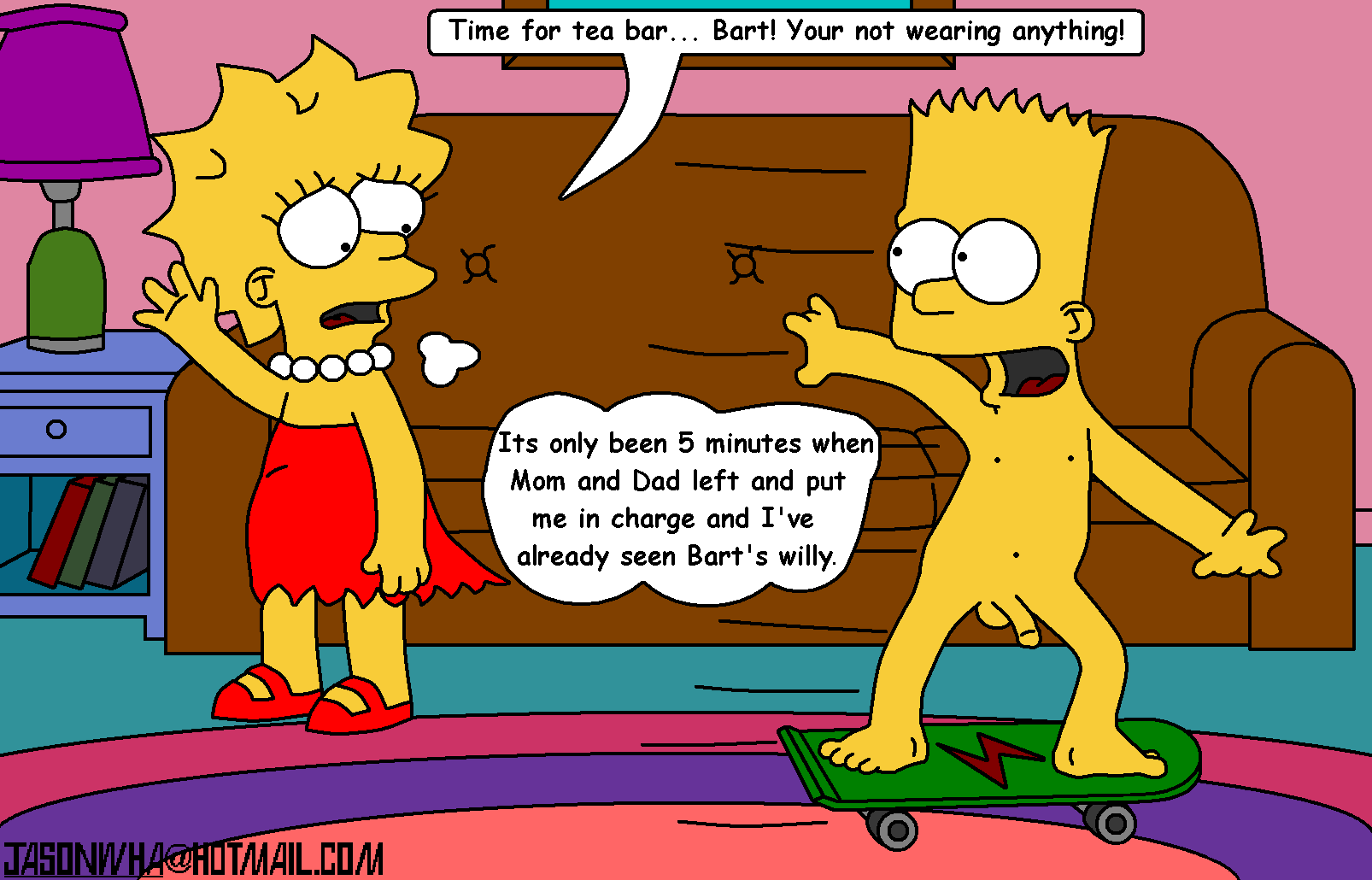 best of Naked pornography pictures The simpson