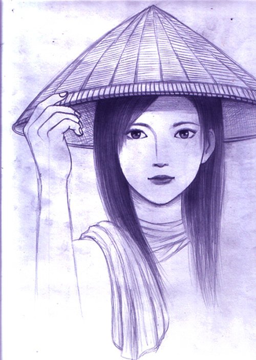 HVAC reccomend Asian girl drawings