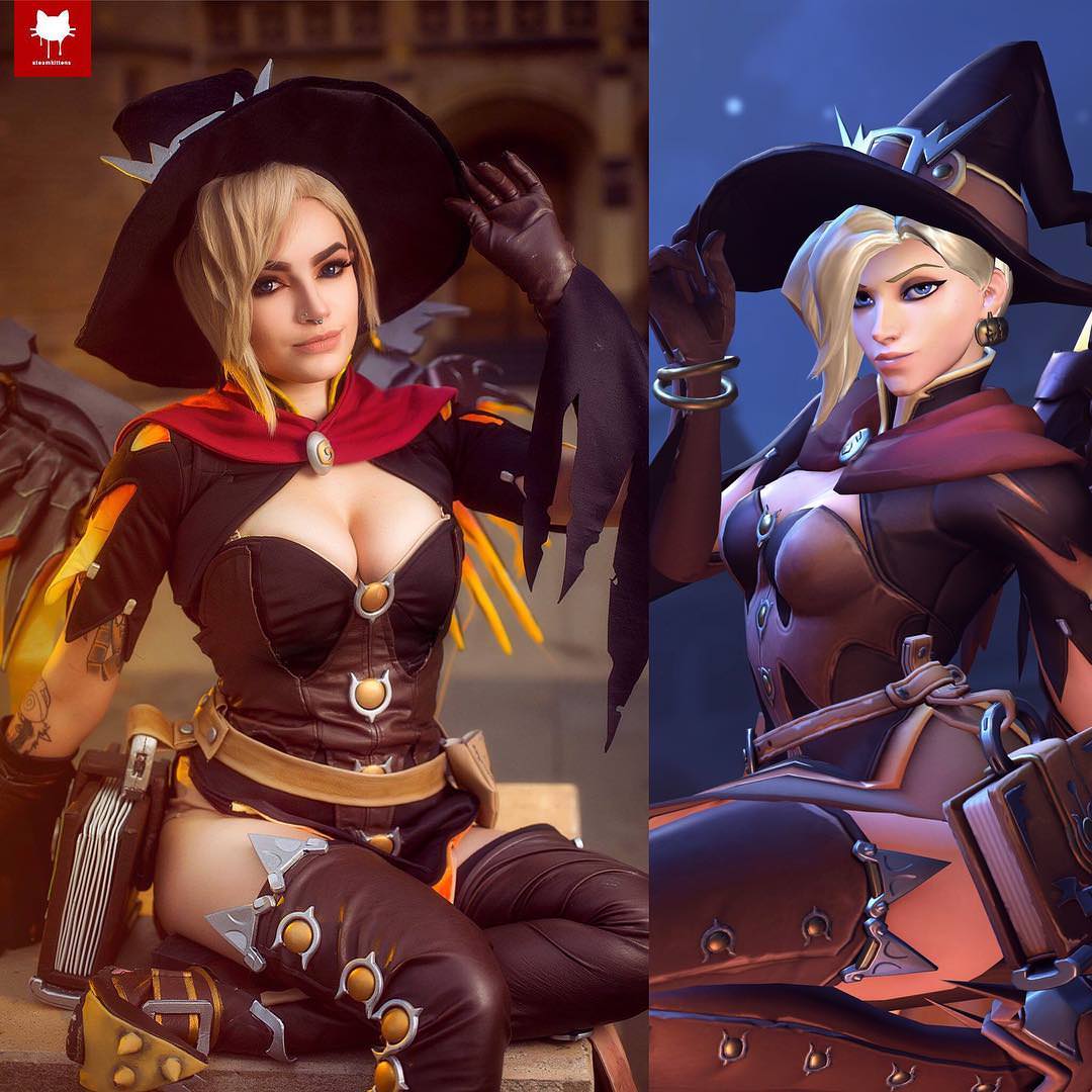 Mushroom recomended mercy cosplay witch