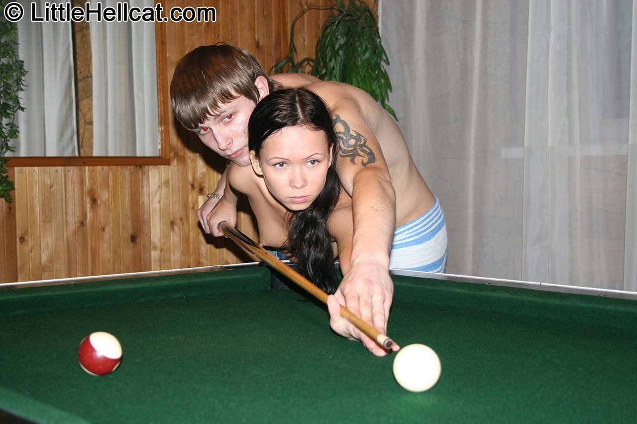 Rocket reccomend Fucked her with a pool stick