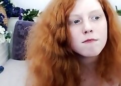 Redhead slave suck penis and interracial