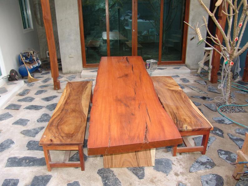 Asian rosewood floor