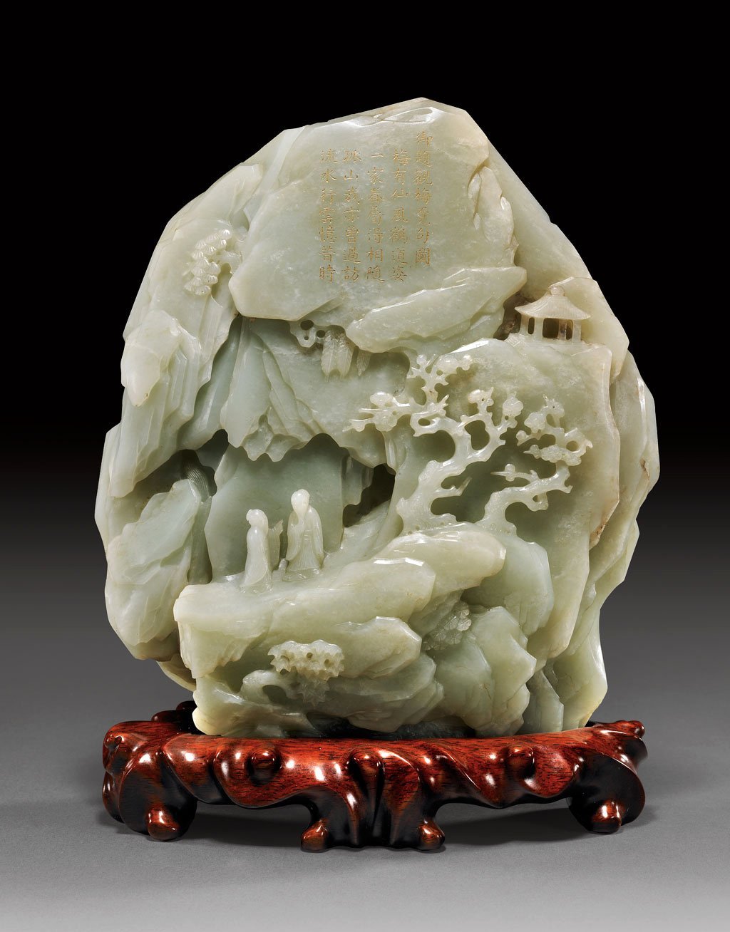 Asian carving jade