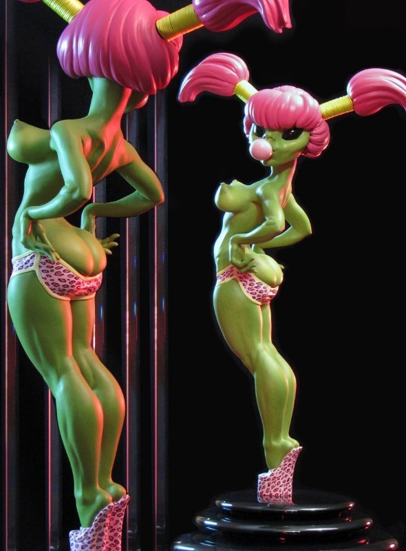 Nackt sexy alien X 3D