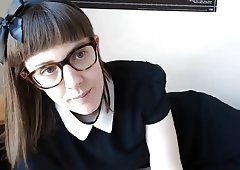 Scarlet reccomend solo nerdy girl glasses
