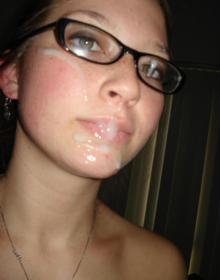 Cake reccomend Naked girl gets facial cumshot and creanpie