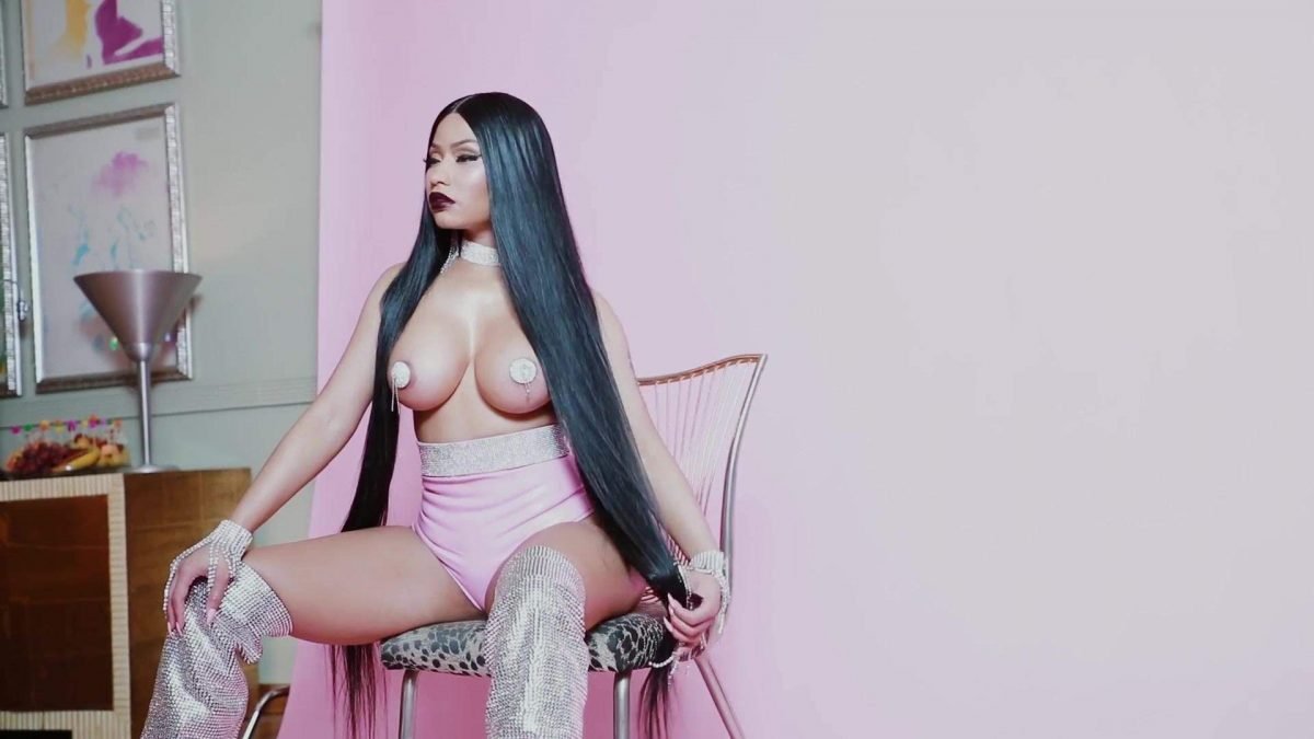 best of Sperm naked her nicki on with minaj and