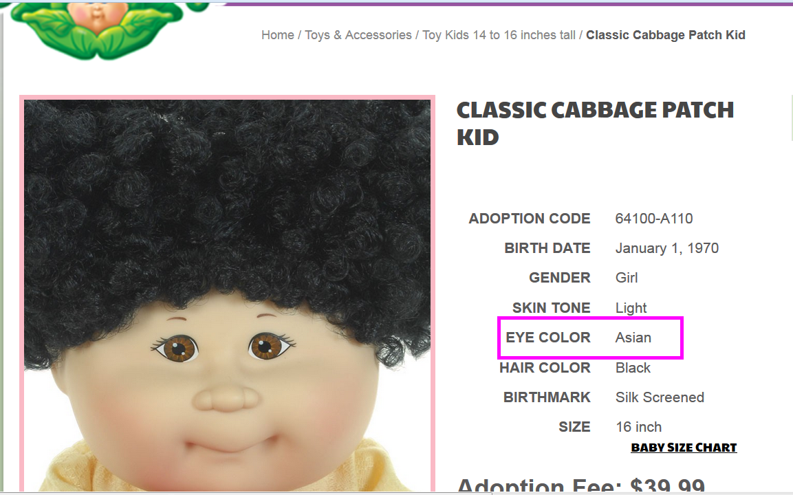 Sinker reccomend Asian cabbage patch newborn