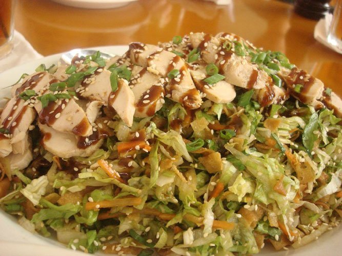 Asian napa salad