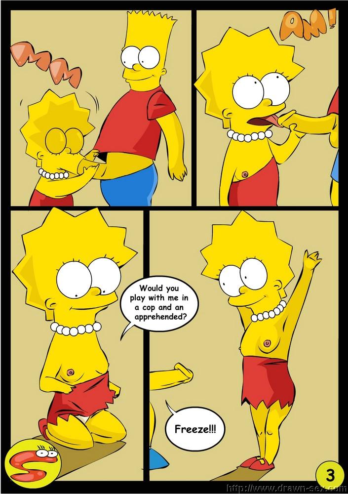 Bart simpson sex comic