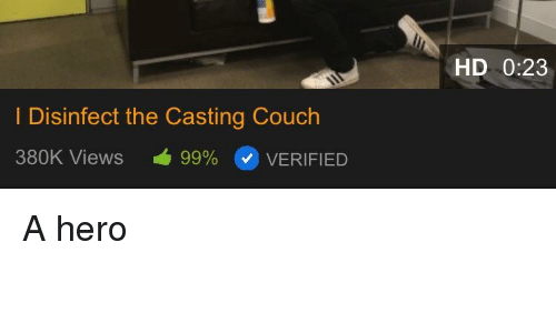 best of Disinfect casting couch