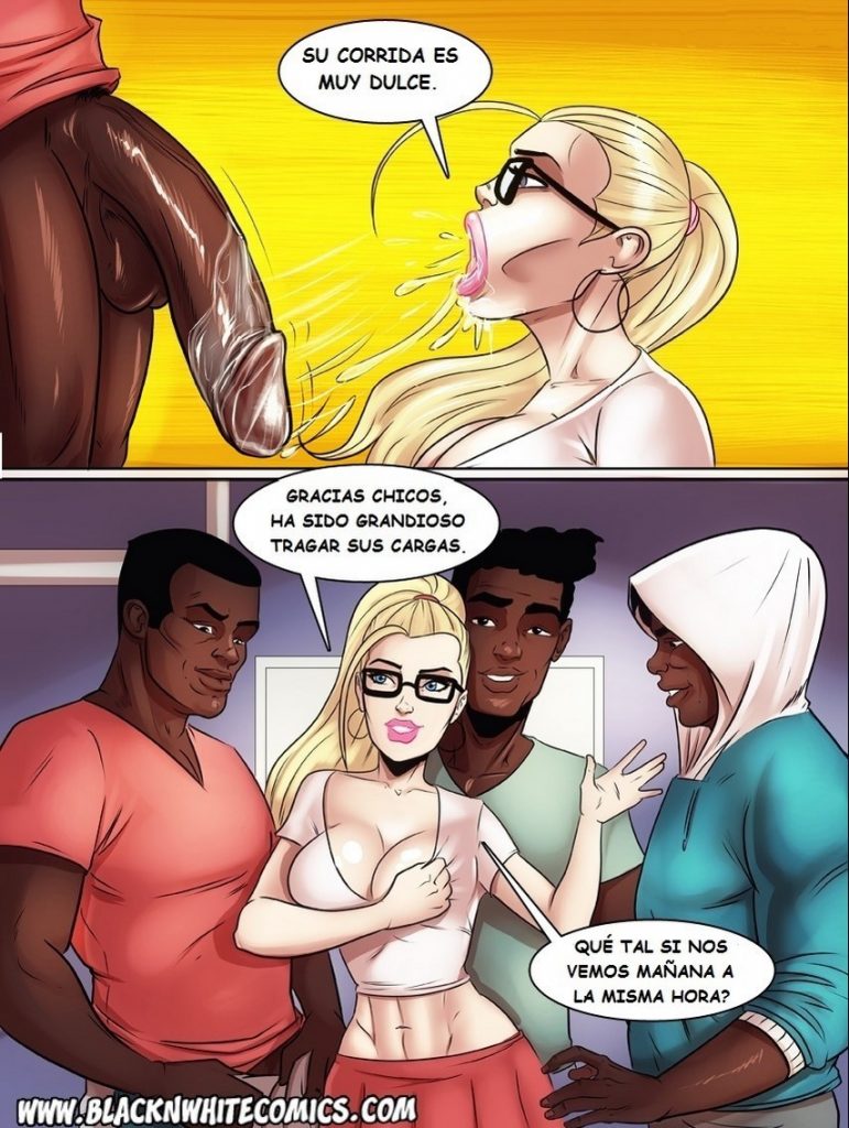 Punkin reccomend interracial comics porno