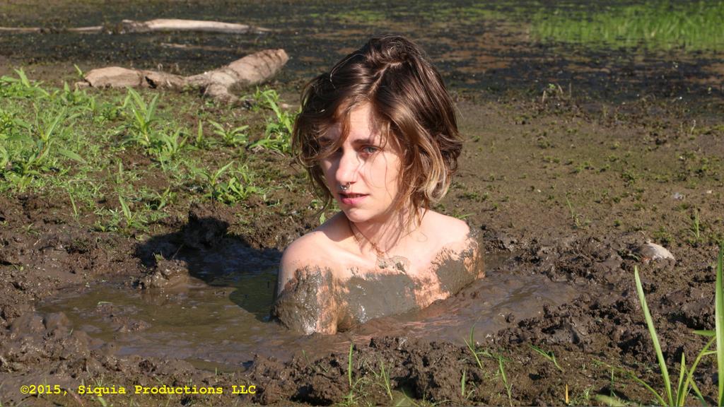 Sammie reccomend Naked mature in mud
