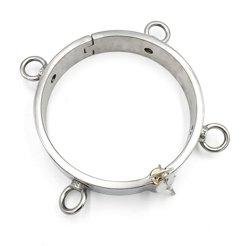 Locking metal bdsm collar