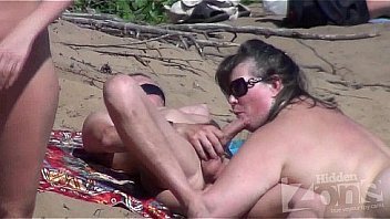 best of Beach on cock nudist blowjob twerking