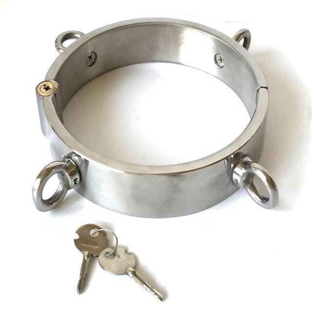 Baller reccomend Locking steel bondage collar