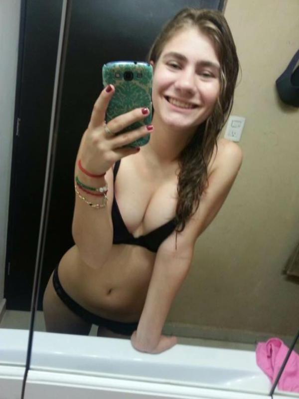 best of Amature pic Naked teen mirror