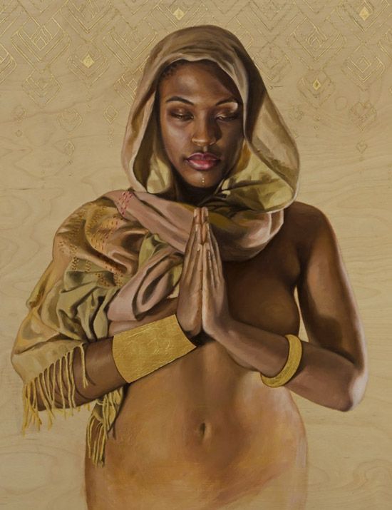 Nude wife painting for blacks