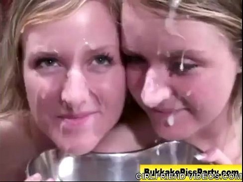 Wifes twins masturbate dick load cumm on face